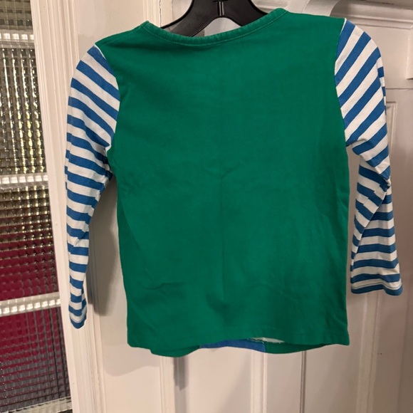 Mini Boden Shirt Veterinarian Educational Facts Green Applique Unisex Sz 4-5 - Picture 2 of 12